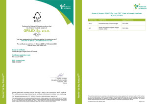 Grilex Sp.z o.o. FSC 100% NC-COC-013878